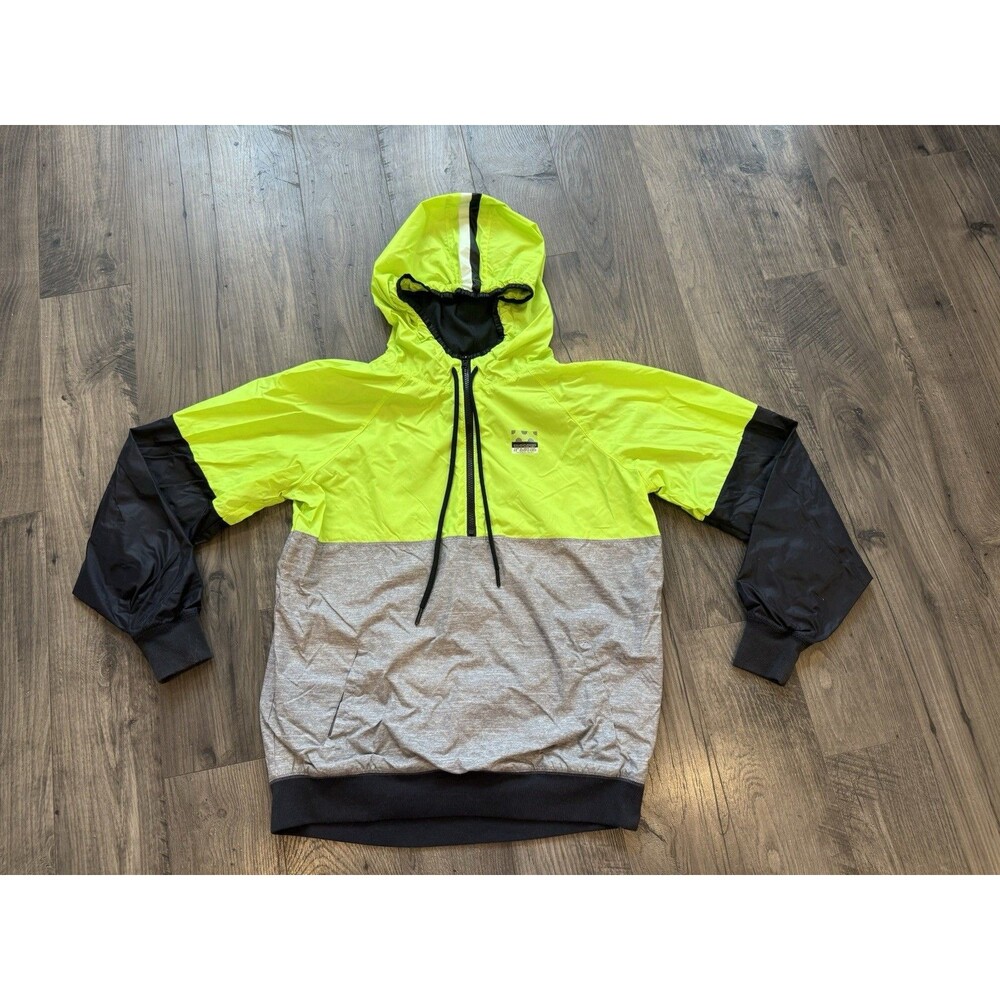XS Victoria’s Secret PINK Pullover Half Zip Color Block Windbreaker
